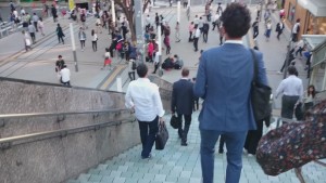 丸ノ内線階段