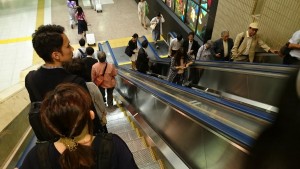 Keiyo-line① last escalator