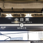 東京駅から中目黒駅への行き方。動画案内あります。